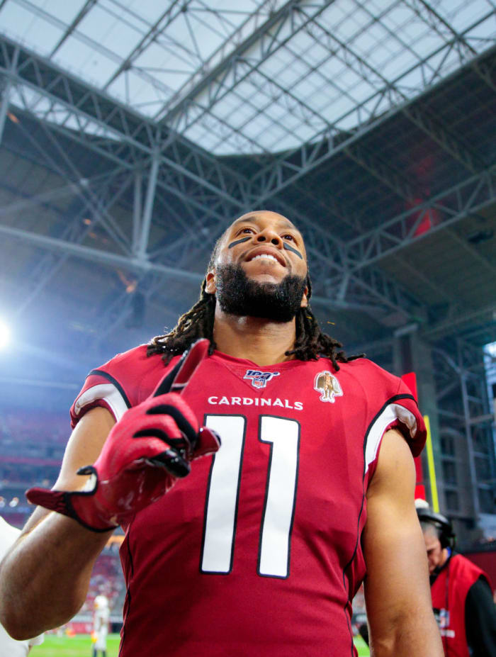 Larry Fitzgerald is the best wide receiver in Cardinals history. Still active, he already owns the majority of the franchise's receiving records.